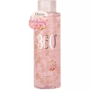 تونر پاک کننده آرایش صورت 360 مدل CHERRY شکوفه گیلاس وکالی