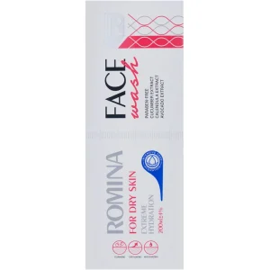 ژل شستشوی آبرسان صورت رومینا Extreme Hydration مخصوص پوست خشک ۲۰۰ میلی‌لیتر